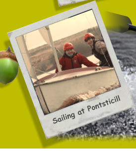 Sailing at Pontsticill