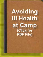 Avoiding Ill Health at Camp (Click for PDF File)