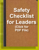 Safety Checklist for Leaders (Click for PDF File)